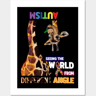 Autism T-ShirtSeeing The World From Different Angle T Posters and Art